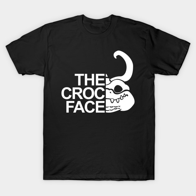 The croc face T-Shirt by peekxel